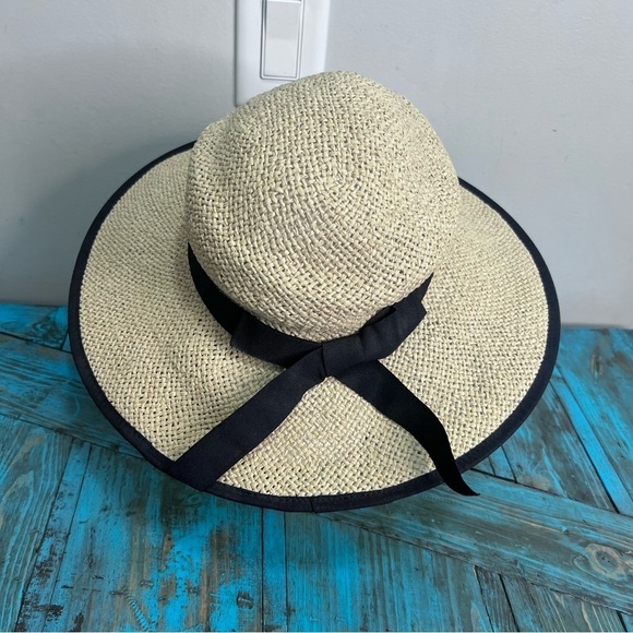 Anthropologie Pins & Needles Straw Hat - Picture 7 of 8